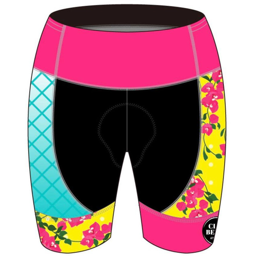Triathlon Shorts - Cancun Design